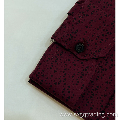 OEM cheap print spandex men shirt